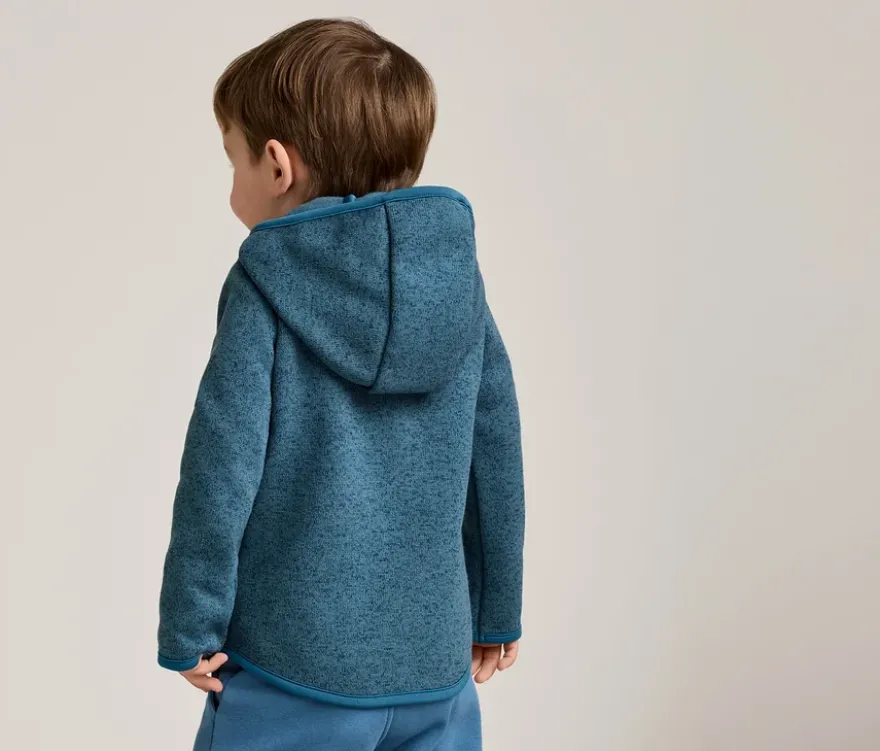 Kinder-Strickfleecejacke