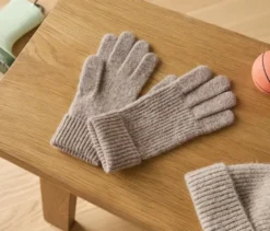 Kinder-Strickhandschuhe