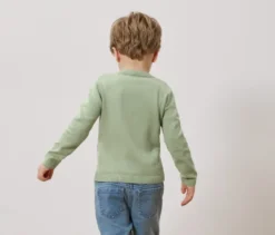 Kinder-Strickjacke mit Applikation
