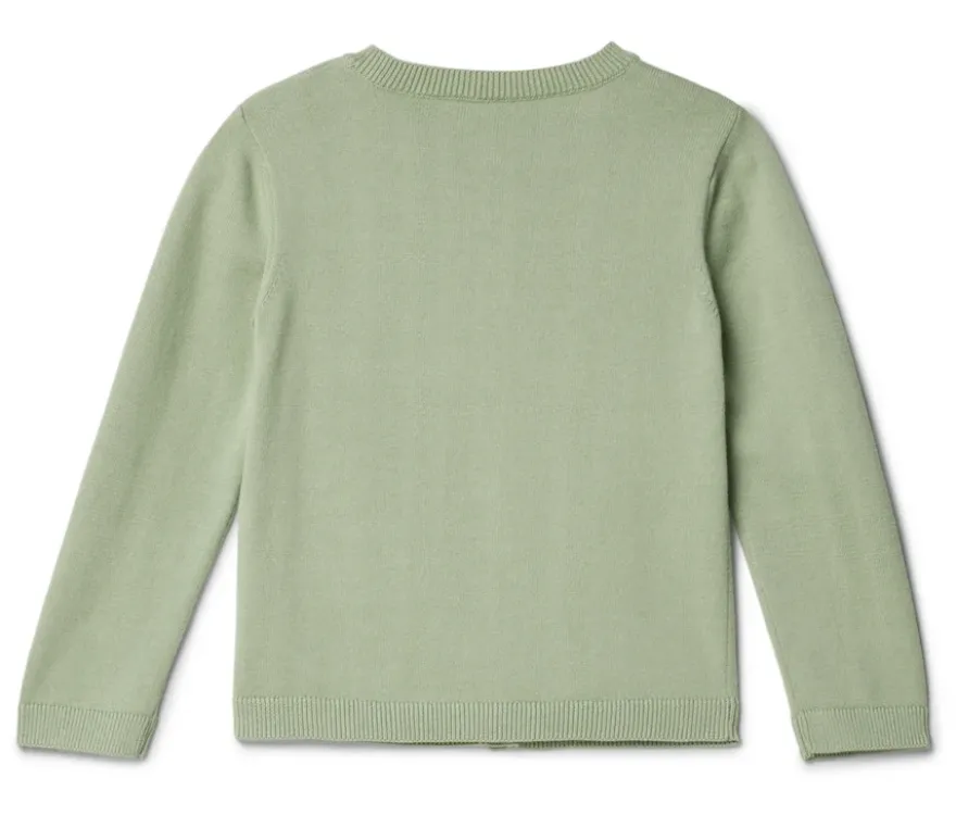 Kinder-Strickjacke mit Applikation