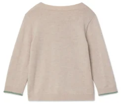 Kinder-Strickjacke mit Wolle