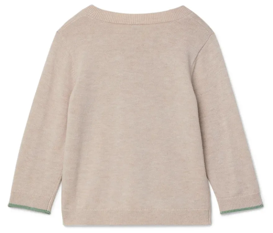 Kinder-Strickjacke mit Wolle