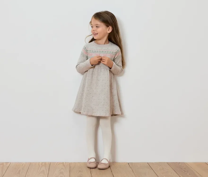 Kinder-Strickkleid