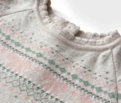 Kinder-Strickkleid