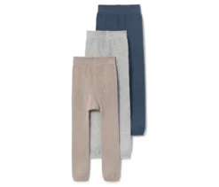 3 Kinder-Strickleggings