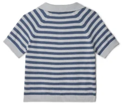 Kinder-Strick-Poloshirt