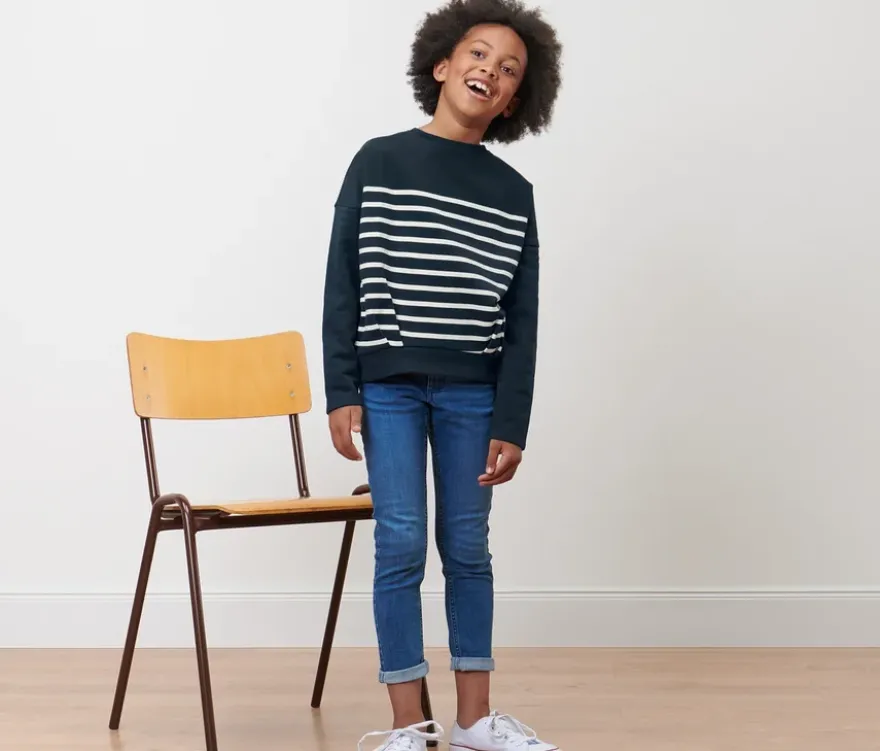 Kinder-Sweatshirt, blau