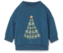 Kinder-Sweatshirt, dunkelblau
