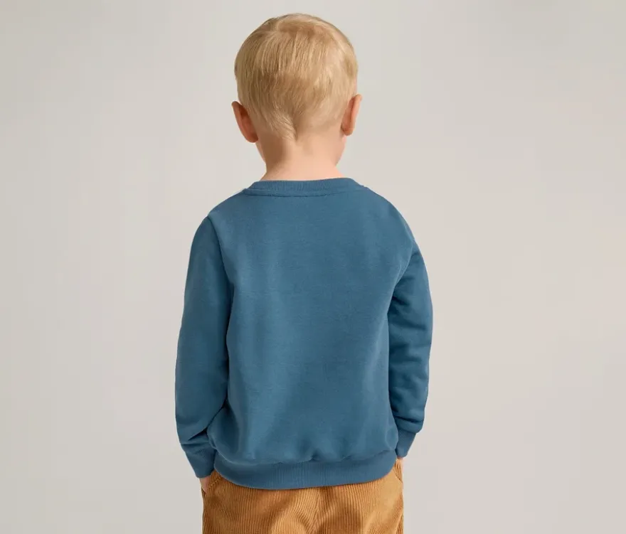 Kinder-Sweatshirt mit angerauter Innenseite, Waldtiere