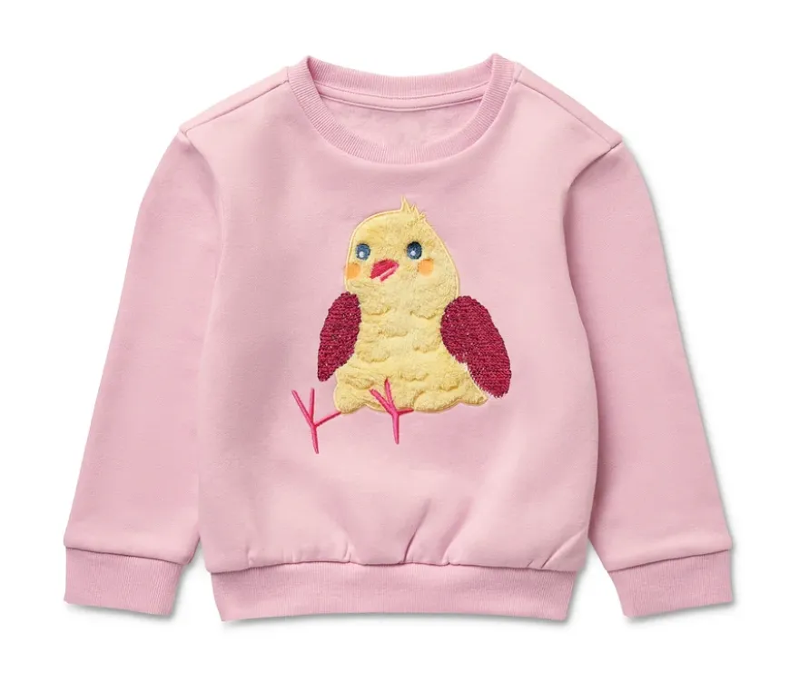 Kinder-Sweatshirt mit angerauter Innenseite