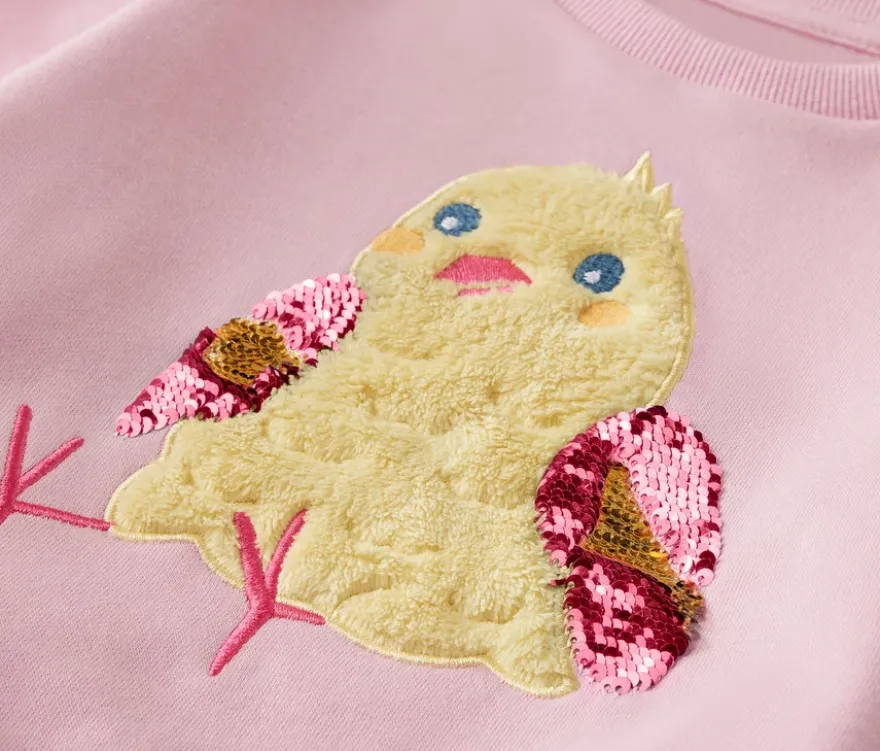 Kinder-Sweatshirt mit angerauter Innenseite