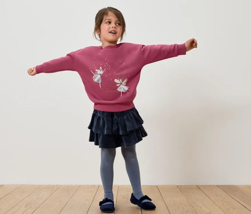 Kinder-Sweatshirt mit angerauter Innenseite