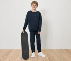 Kinder-Sweatshirt mit angerauter Innenseite