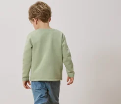 Kinder-Sweatshirt mit Krokodil-Print