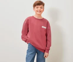 Kinder-Sweatshirt, rot