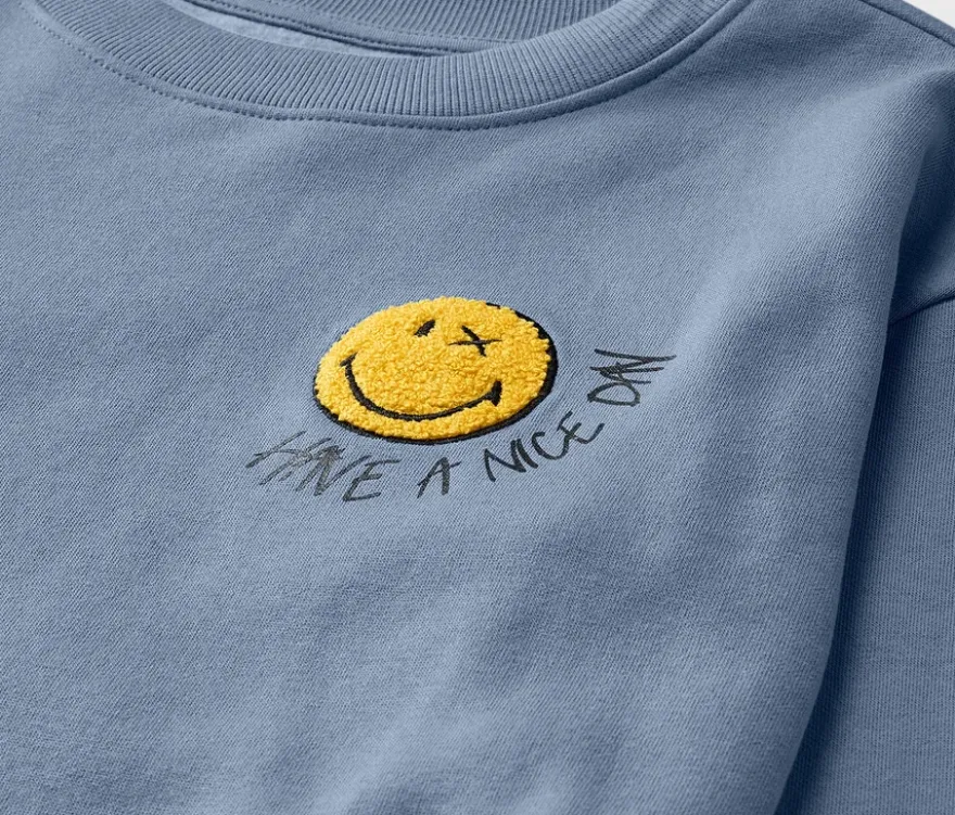 Kinder-Sweatshirt SMILEYWORLD® mit angerauter Innenseite