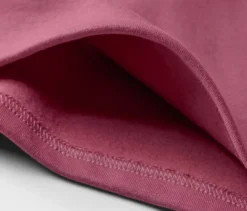 2 Kinder-Sweatshirts mit angerauter Innenseite, rosa und weiß