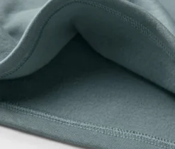 2 Kinder-Sweatshirts mit angerauter Innenseite, blau und salbei