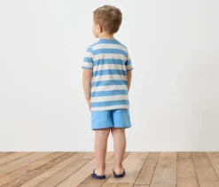 2 Kinder-Sweatshorts mit angerauter Innenseite