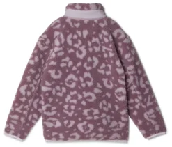 Kinder-Teddyfleecejacke, mauve