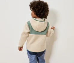 Kinder-Teddy-Jacke, grün
