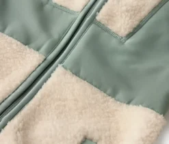 Kinder-Teddy-Jacke, grün
