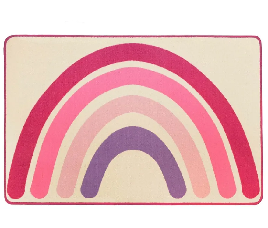 Kinderteppich »Rainbow«, rosa
