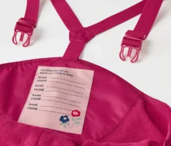 Kinder-Thermo-Regenhose, beere