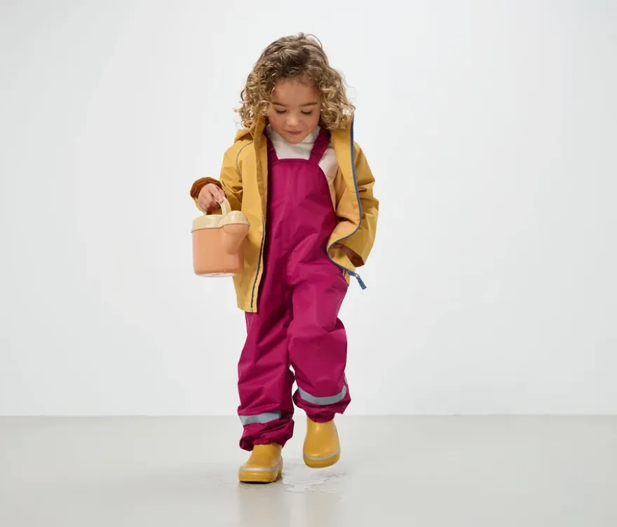 Kinder-Thermo-Regenhose, beere