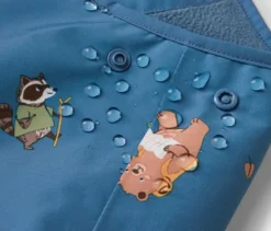 Kinder-Thermo-Regenhose mit Fleecefutter, Waldtiere