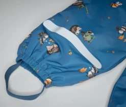 Kinder-Thermo-Regenhose mit Fleecefutter, Waldtiere