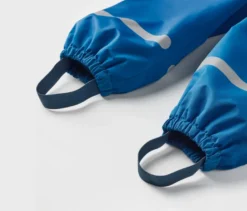 Kinder-Thermo-Regenhose mit Fleecefutter, blau