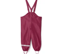 Kinder-Thermo-Regenhose mit Fleecefutter, beere