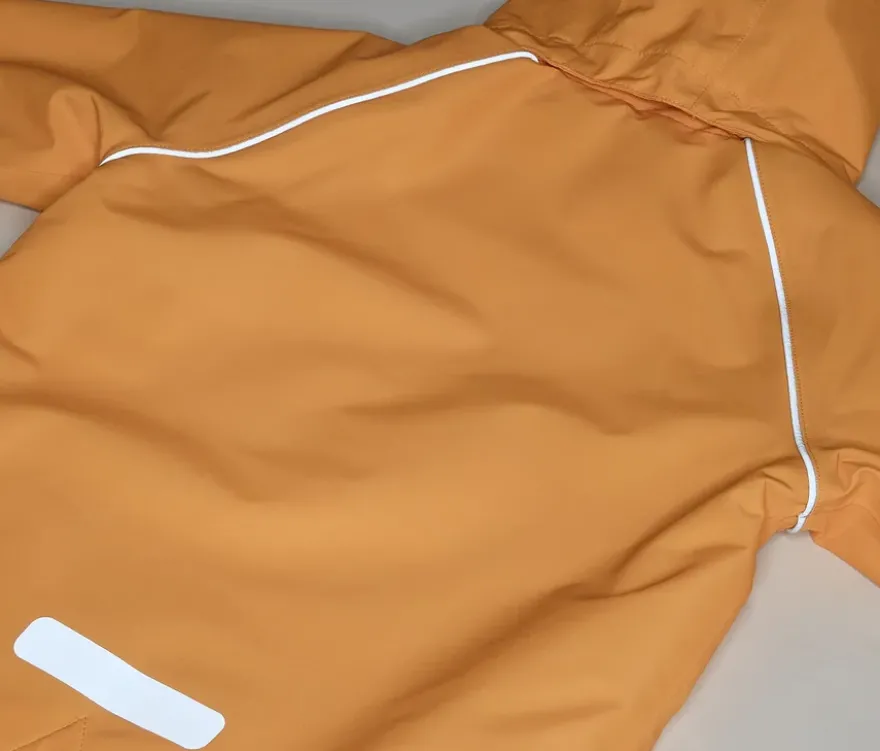 Kinder-Thermo-Regenjacke mit Fleecefutter