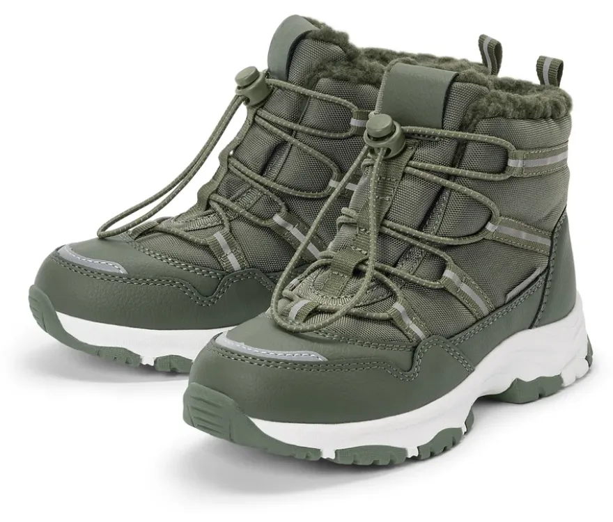 Kinder-Thermostiefel, olivgrün