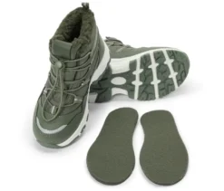 Kinder-Thermostiefel, olivgrün