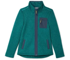 Kinder-Thermo-Strickfleecejacke