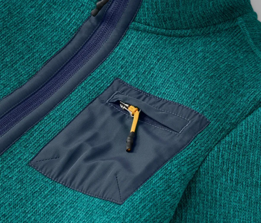 Kinder-Thermo-Strickfleecejacke