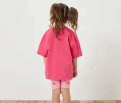 Kinder-T-Shirt mit Radler