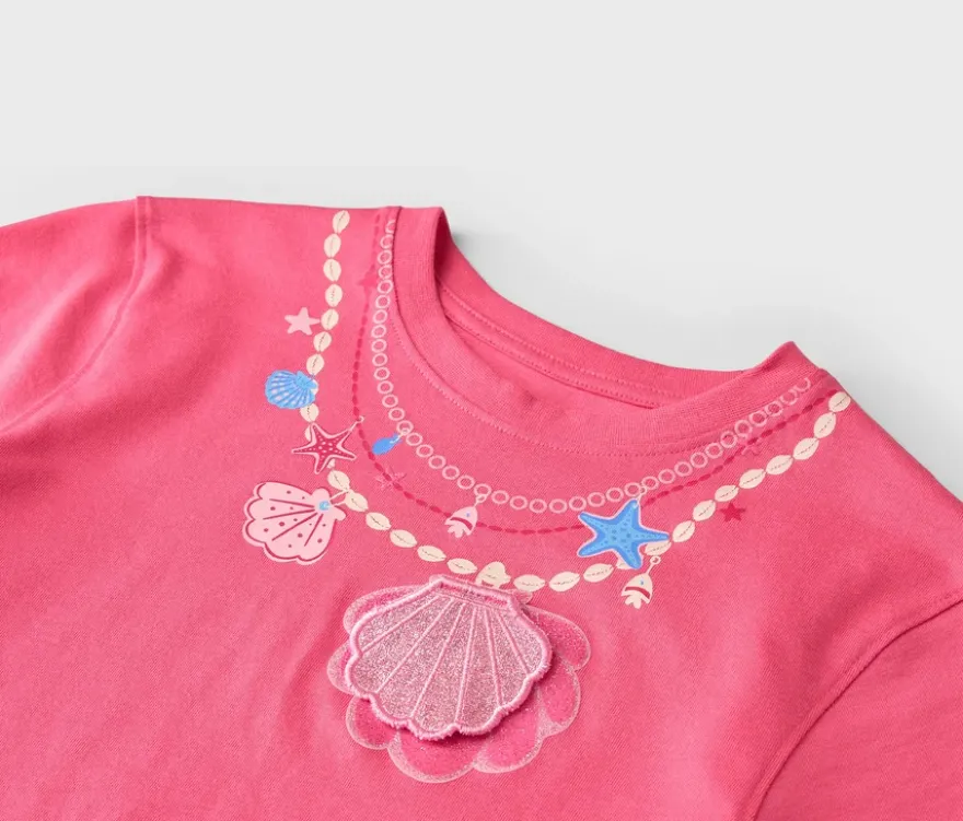 Kinder-T-Shirt mit Radler