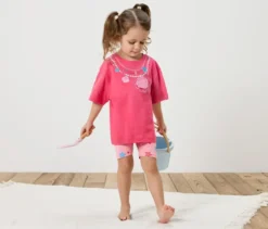 Kinder-T-Shirt mit Radler