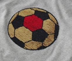 Kinder-T-Shirt mit Wendepailletten, Fußball
