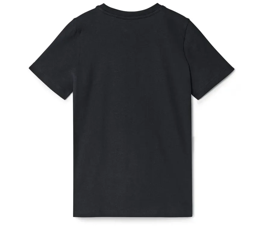 Kinder-T-Shirt mit Wendepailletten, Herz im Fußballdesign