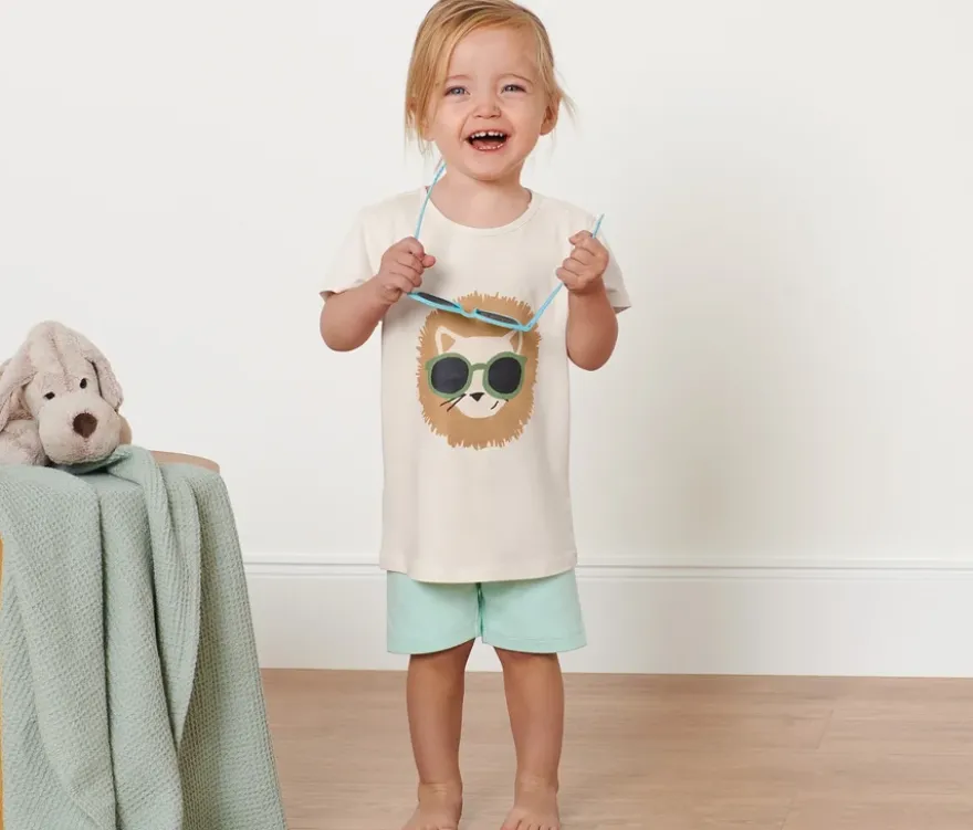 Kinder-T-Shirt mit Wendepailletten