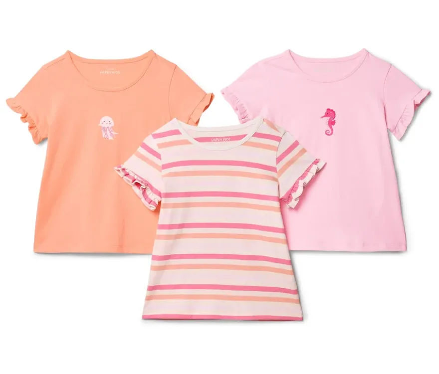 3 Kinder-T-Shirts