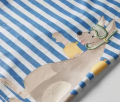 2 Kinder-T-Shirts mit Applikation