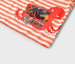 2 Kinder-T-Shirts mit Applikation