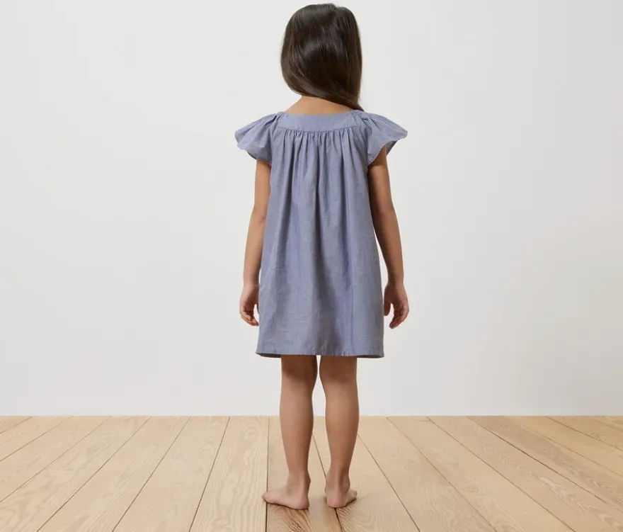 Kinder-Webkleid