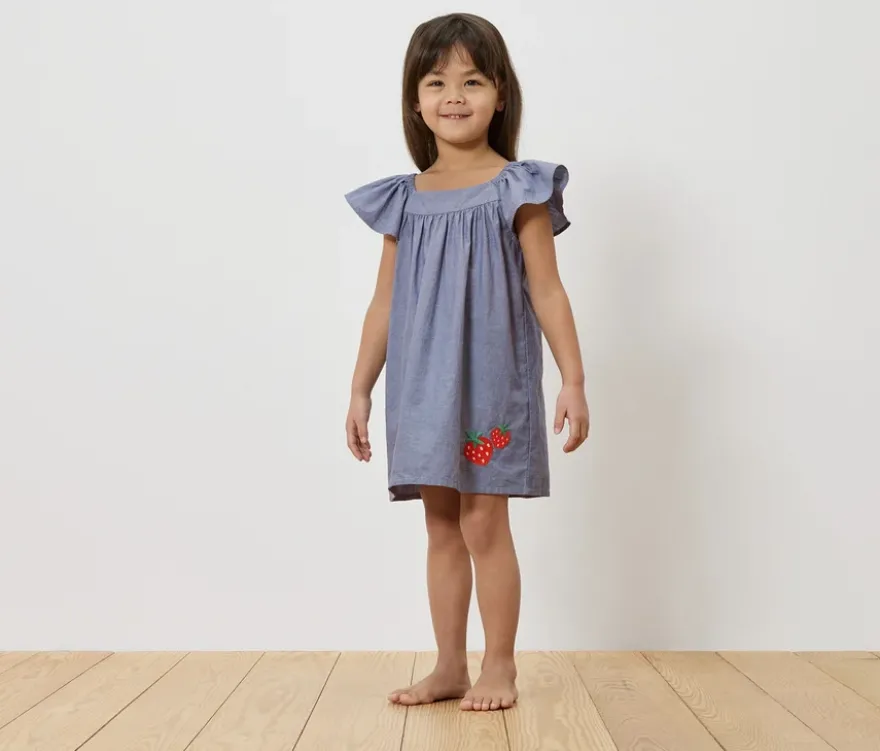 Kinder-Webkleid