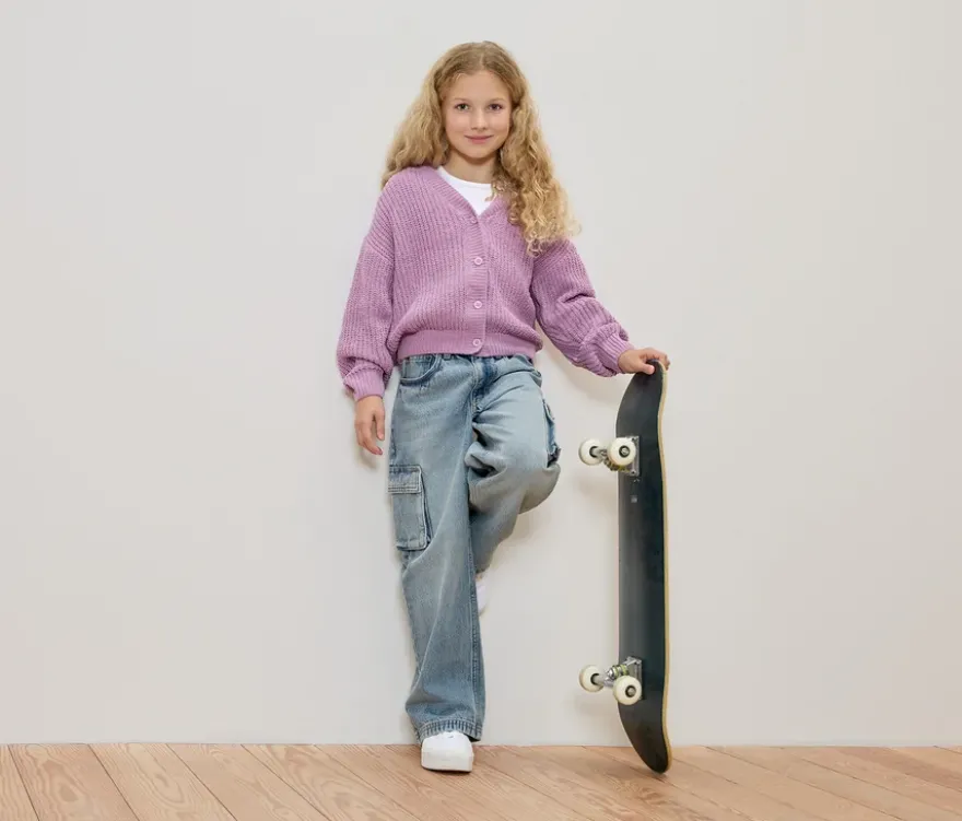 Kinder-Wide Leg Jeans ‒ Fit »Lena«